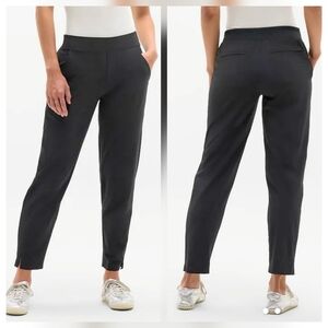 Brooklyn Mid Rise Ankle Pant Black